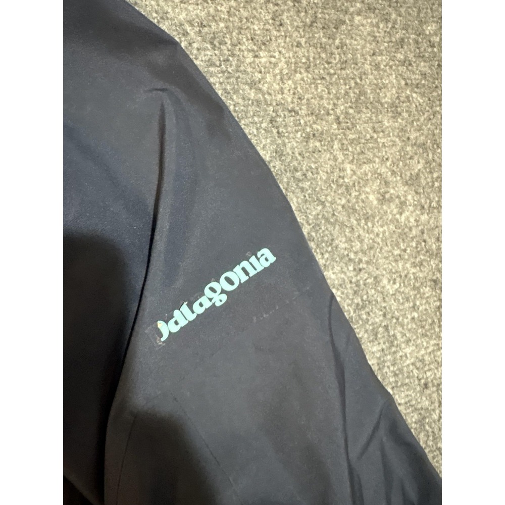 Patagonia Jacket Womens XS Blue GORE-TEX RECCO Hooded Ski Snow Waterproof Shell - Picture 8 of 13